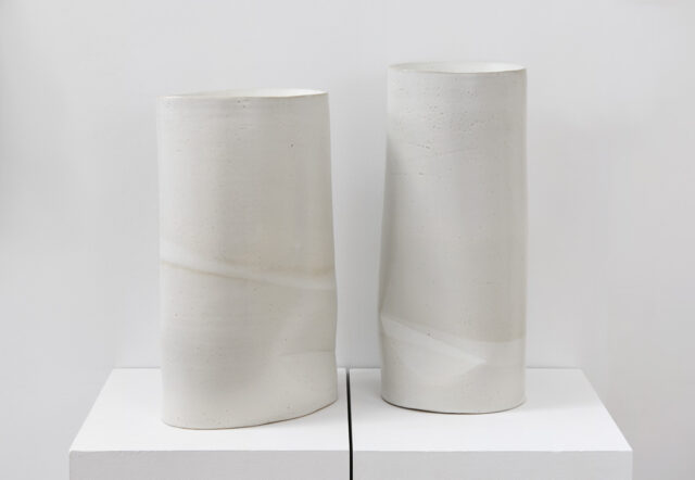 Second Chance Vases
glazed stoneware
2019
19.5” x 11” 7.25” ; 21” x 9” x 7” 