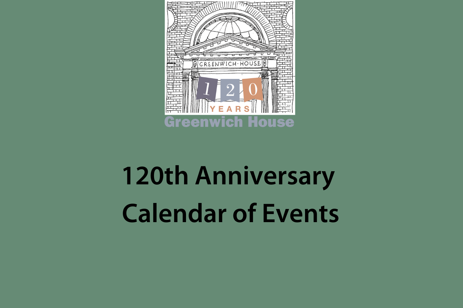 Calendar of Events Greenwich House