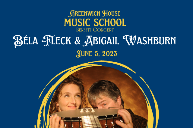 GHMS Benefit Concert Bela Fleck Abigail Washburn June 5, 2023