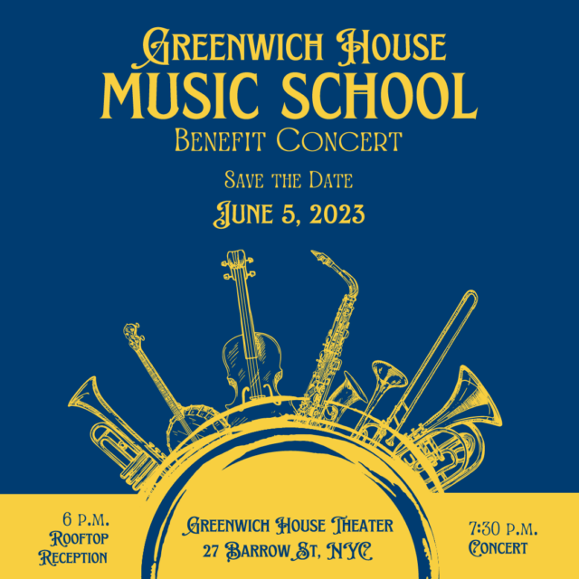 Music School Benefit Concert Returns to Greenwich House Theater in June