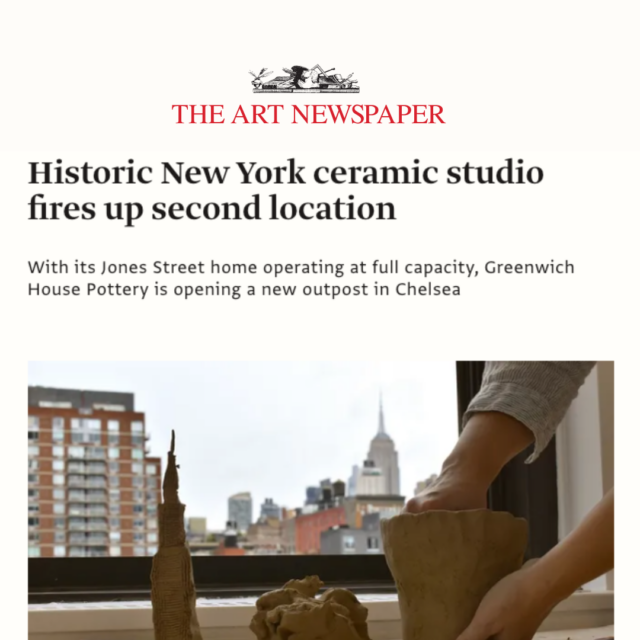 The Art Newspaper: Historic New York ceramic studio fires up second location