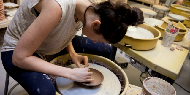 Spin on the Pottery Wheel, February 2