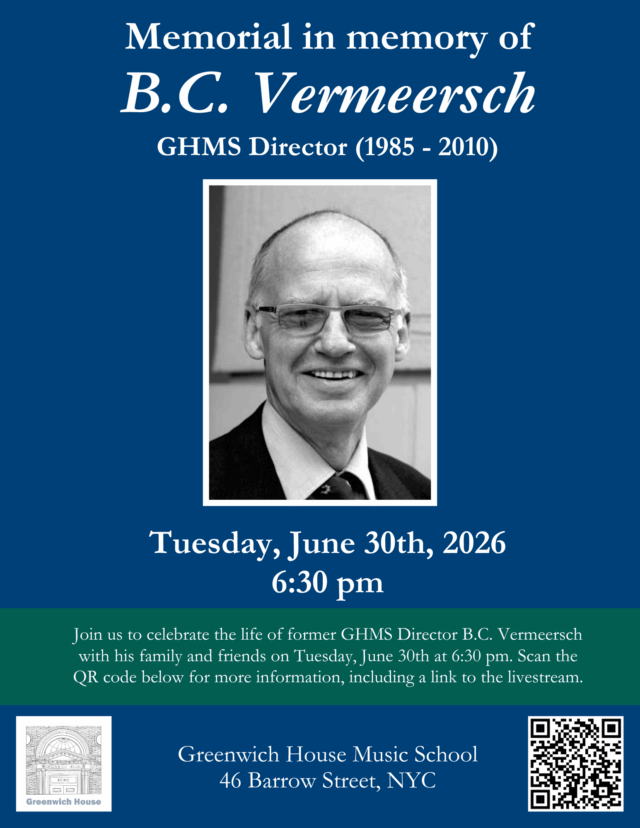 B.C. Vermeersch Memorial Service