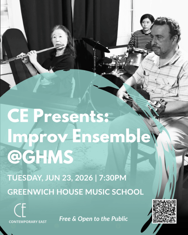 Contemporary East Presents: Improv Ensemble at Greenwich House Music School